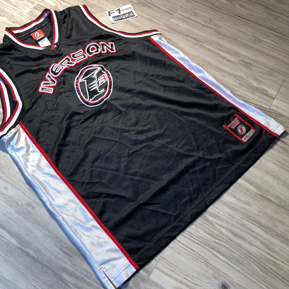 Reebok Men XLarge Allen Iverson I3 NBA Jersey XL